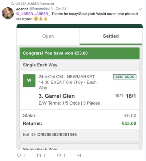 Jibber Jabber Premium Horse Racing Tipster .